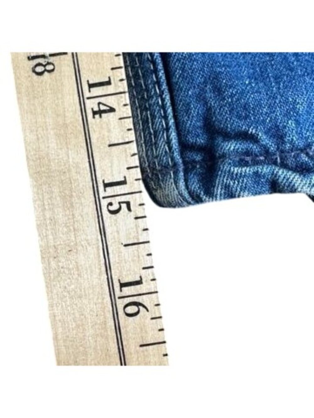 Vintage OSHKOSH B GOSH Bib Overalls Toddler Size 4 Blue Denim Vestbak Snap - Picture 9 of 10